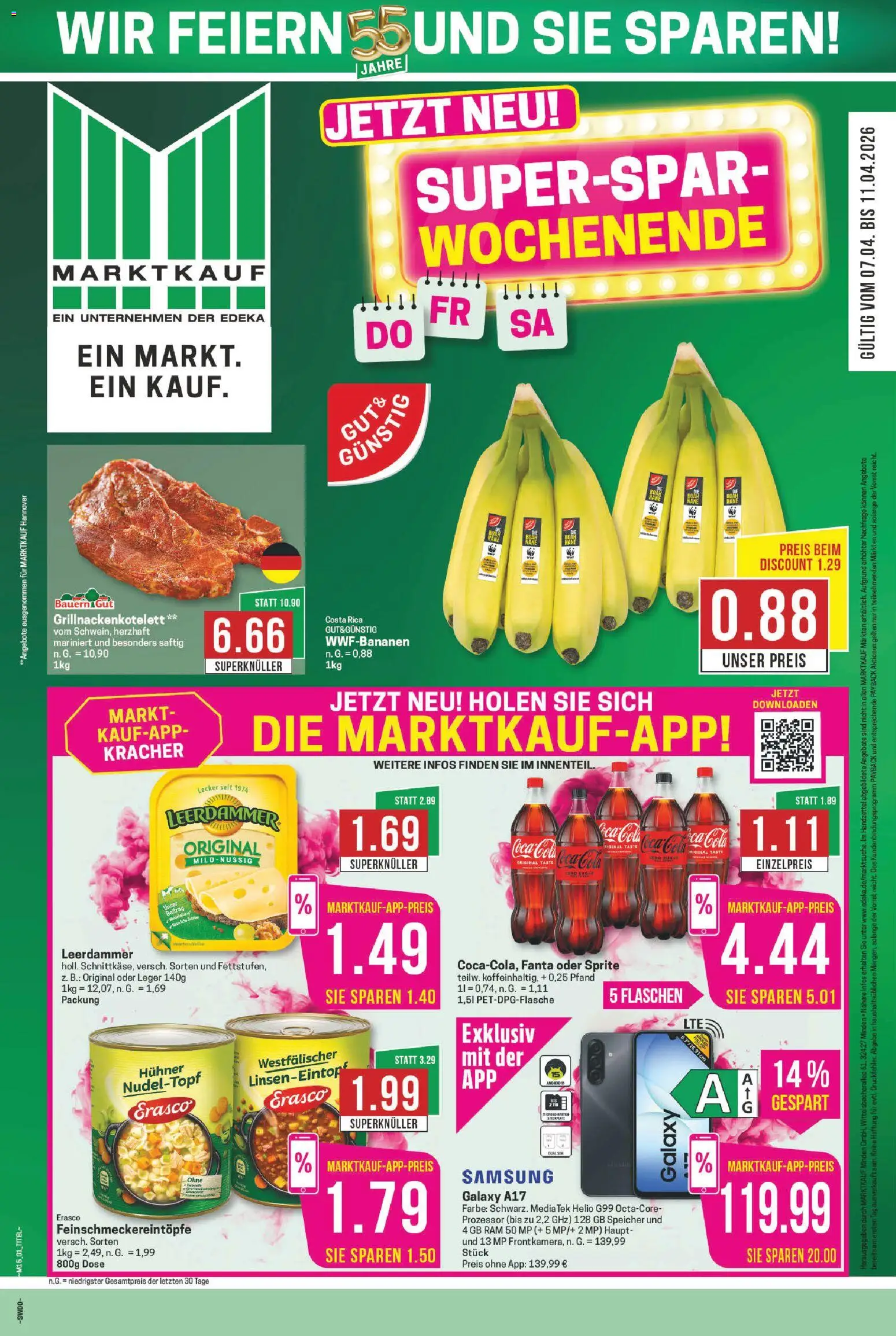 Vorschau von dem Prospekt des Geschäftes Marktkauf, gültig ab dem 07.04.2026