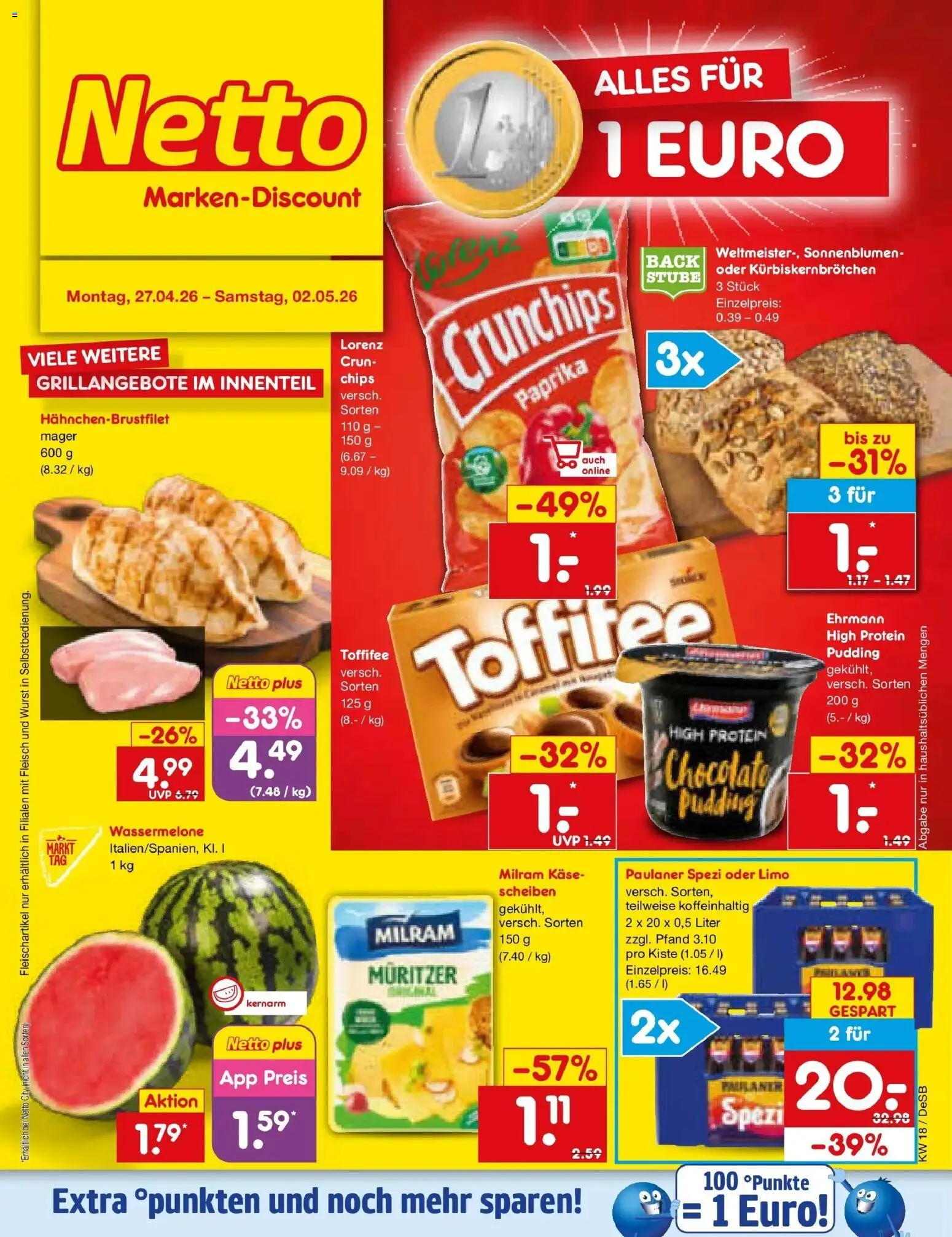 Vorschau von dem Prospekt des Geschäftes Netto Marken-Discount, gültig ab dem 27.04.2026