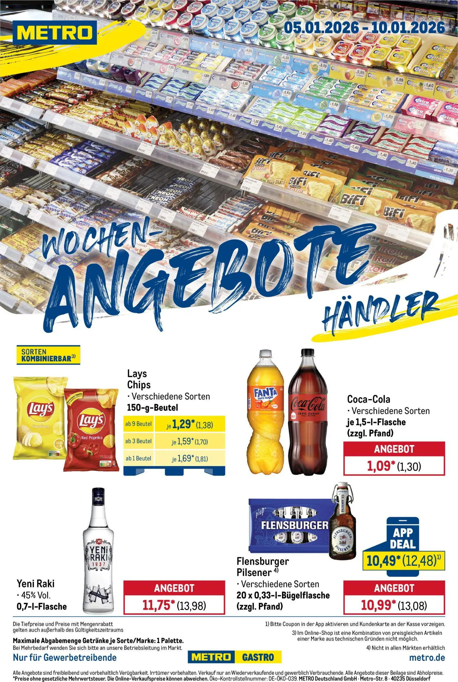 Vorschau von dem Prospekt des Geschäftes Metro, gültig ab dem 05.01.2026