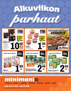 Kaupan Minimani Tarjoukset esikatselu, voimassa 24/11/2025