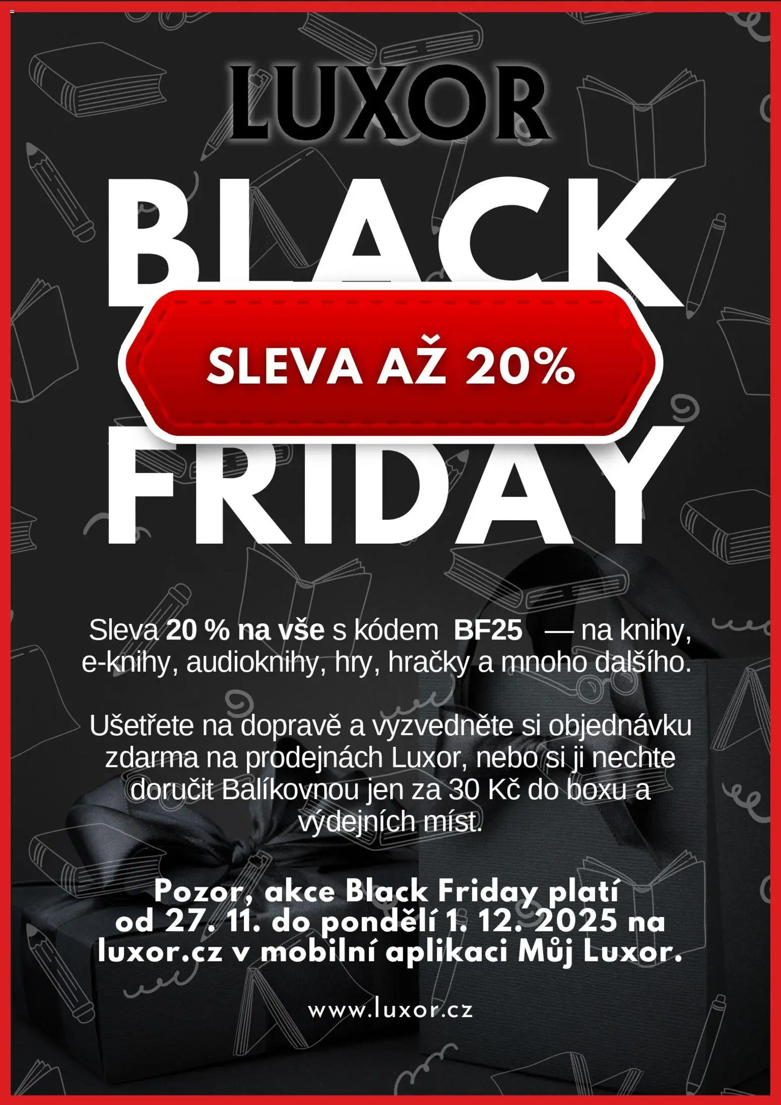 Náhled nabídky: Luxor Black Friday platný od 27.11.2025
