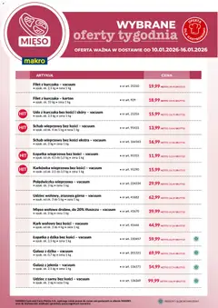 Pogląd gazetki "Wybrane oferty tygodnia w dostawie" ze sklepu Makro ważnej od 10.01.2026