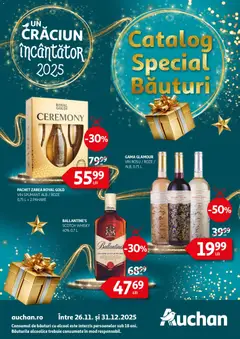 Previzualizarea de cataloage: Auchan Catalog - Special Băuturi valabil de la 26.11.2025