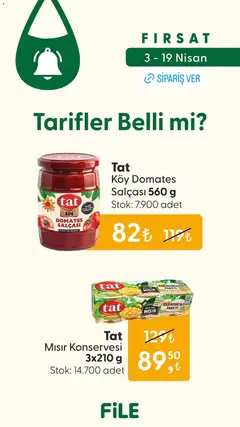 File Market File Market İndirim 03.04.2026 - Broşürünün önizlemesi