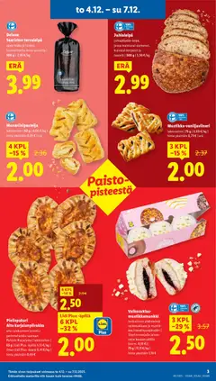 Kaupan Lidl Tarjoukset esikatselu, voimassa 04/12/2025 | Sivu: 3