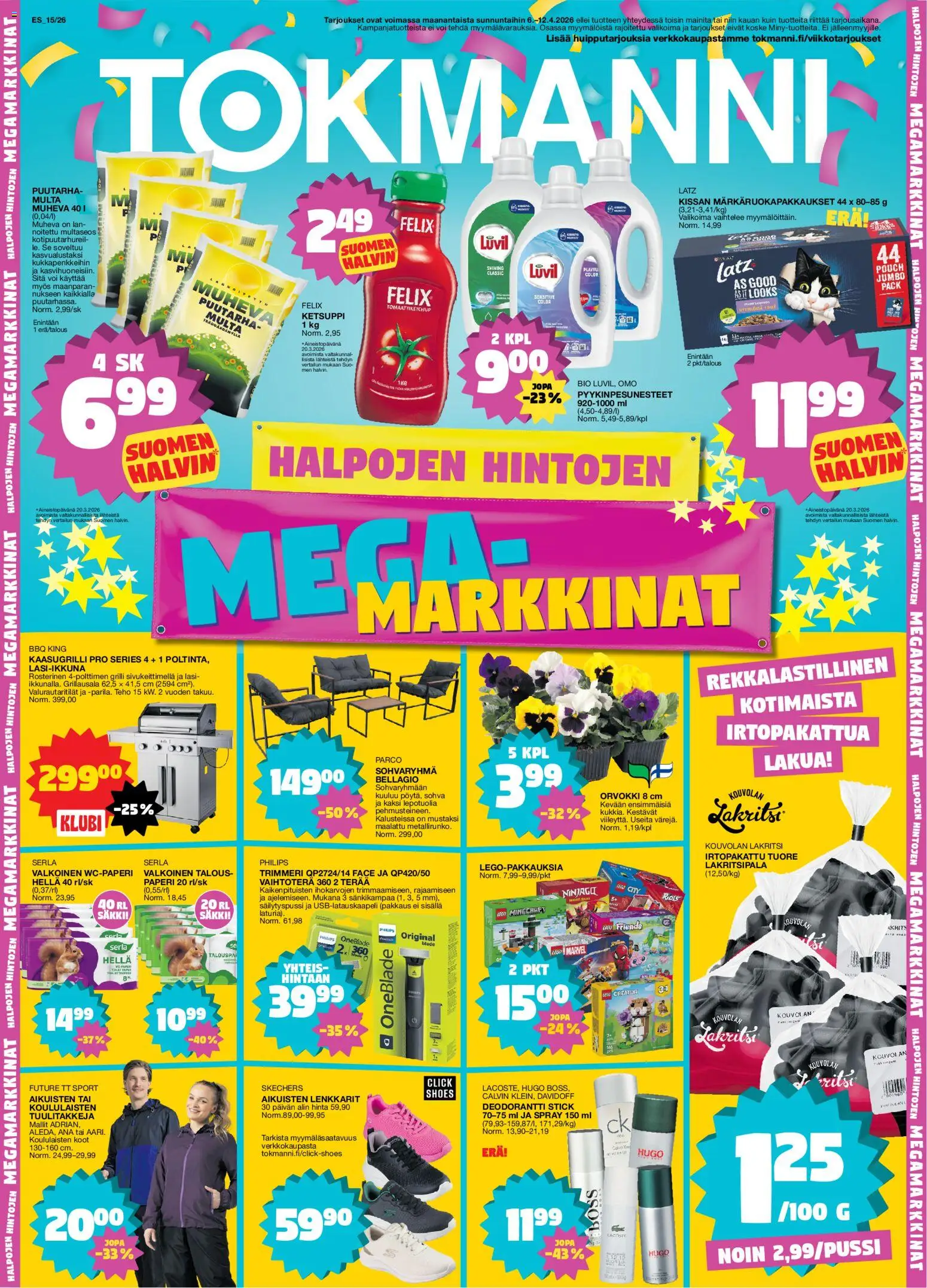 Kaupan Tokmanni Tokmanni tarjoukset esikatselu, voimassa 06/04/2026