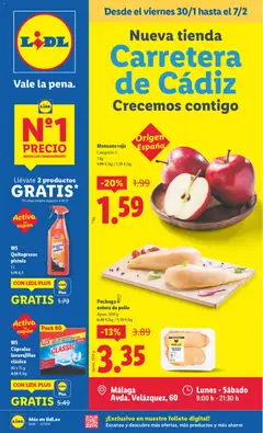 Vista previa del folleto de la tienda Lidl válido desde el 30/01/2026 