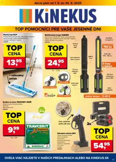 Náhľad Kinekus letáku platného od 01.09.2025