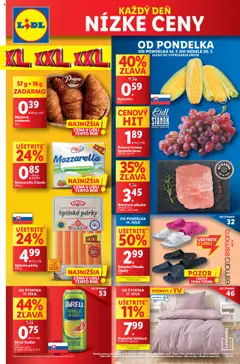 Náhľad Lidl letáku platného od 14.07.2025