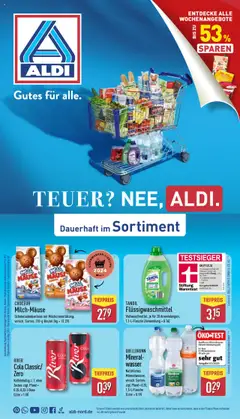 Vorschau von dem Prospekt des Geschäftes Aldi, gültig ab dem 22.09.2025