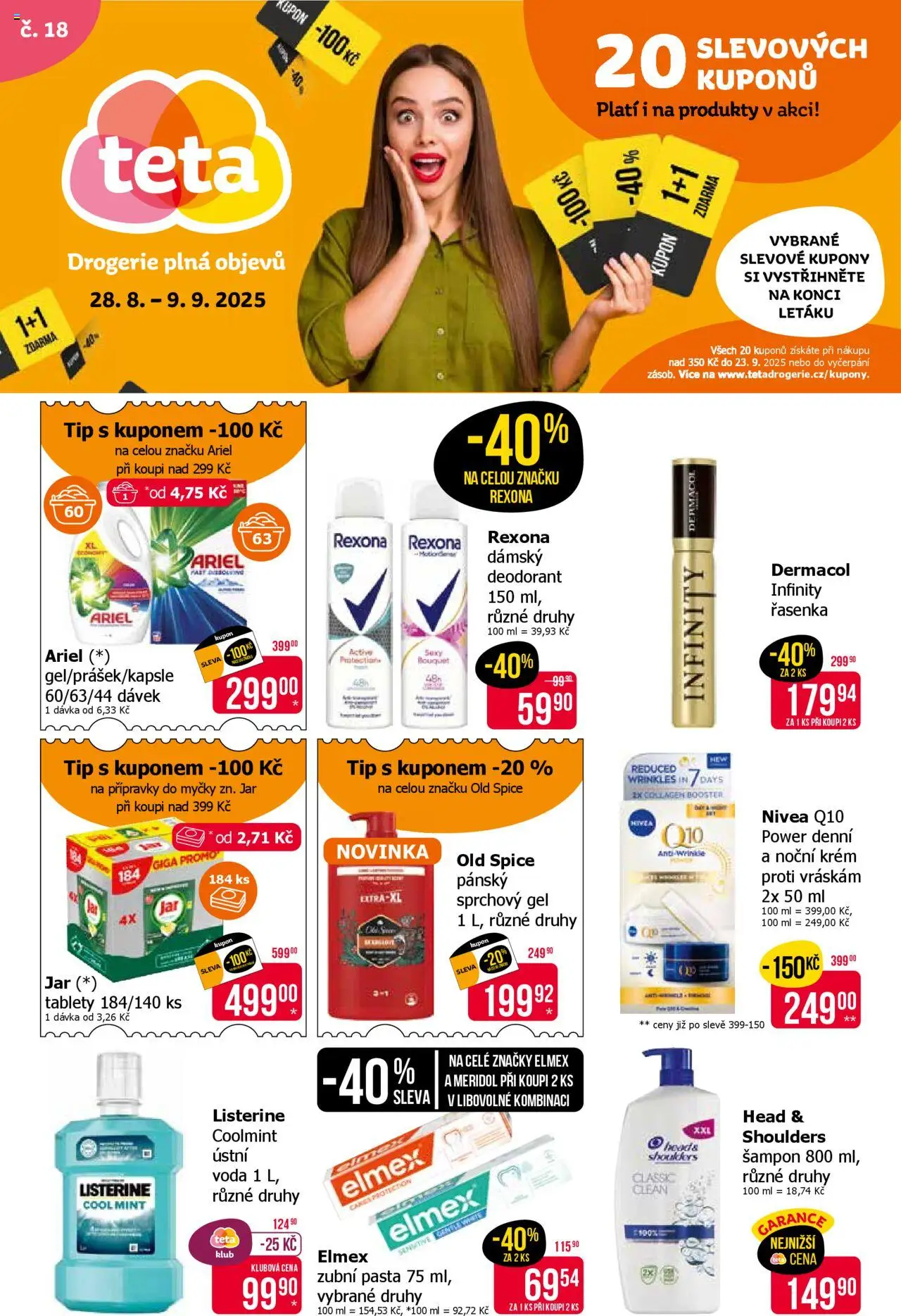  TETA Drogerie leták (28.08.2025) >> Leták na příští týden