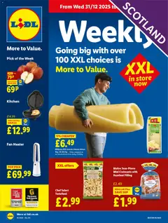 Preview of Lidl Lidl Weekly Scotland valid from 31/12/2025