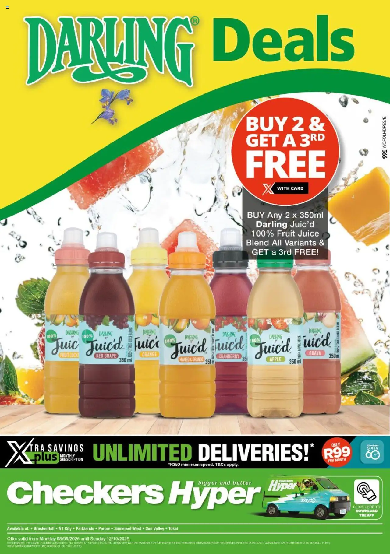 Checkers Western Cape - Hyper Darling Promotion 08/09 - 12/10/2025 >> Catalogue