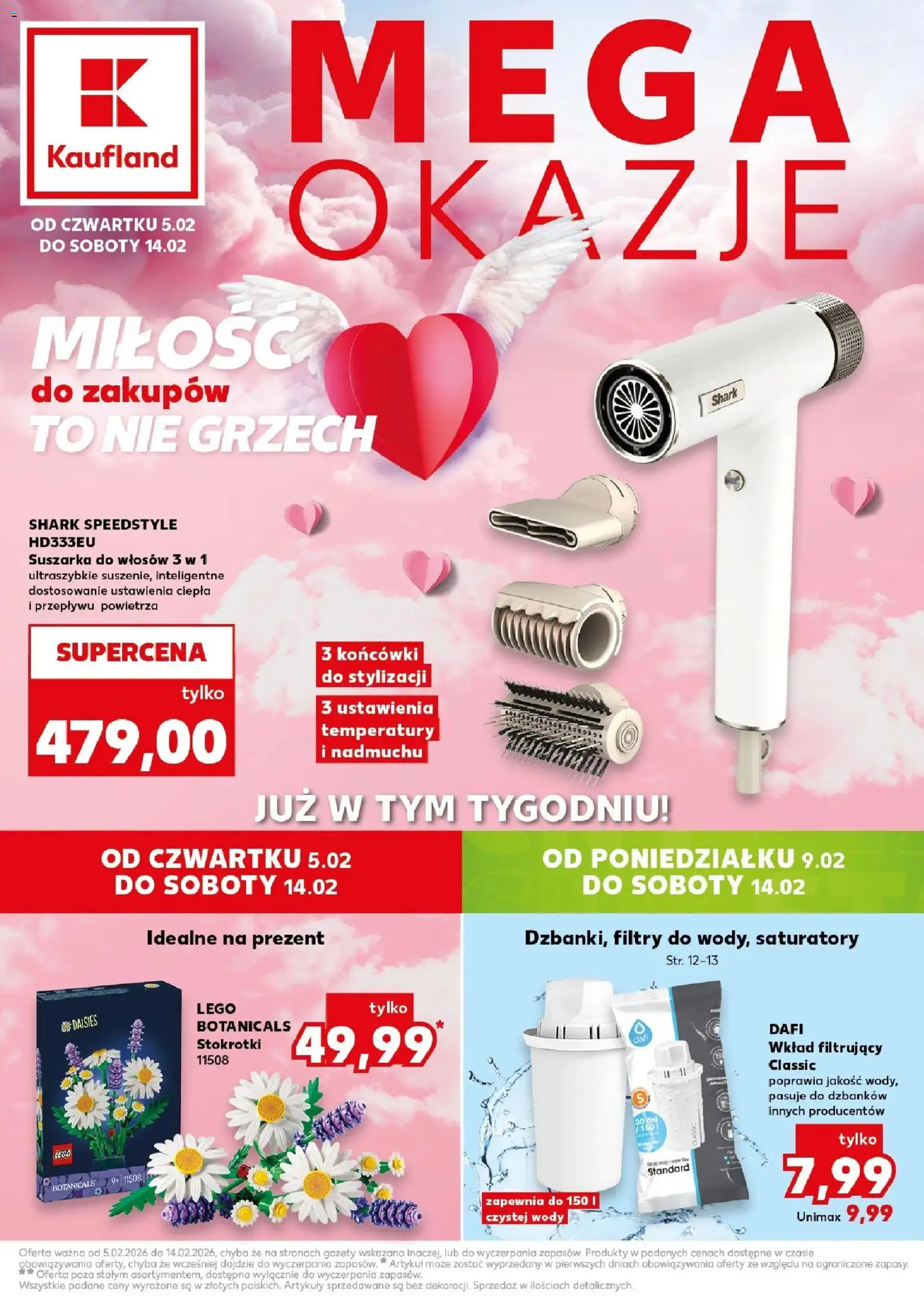 Pogląd gazetki "Mega okazje" ze sklepu Kaufland ważnej od 05.02.2026