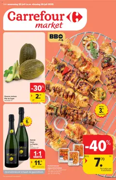 Voorbeeld van Market Promoties van winkel Carrefour geldig vanaf 23/07/2025