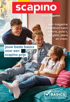 Voorbeeld van Basics magazine van winkel Scapino geldig vanaf 01-01-2026