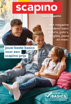 Voorbeeld van Basics magazine van winkel Scapino geldig vanaf 01-01-2026