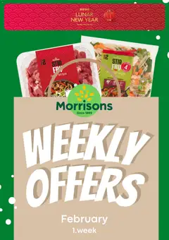 Preview of Morrisons Weekly offers valid from 02/02/2026