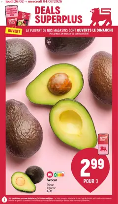 Prévisualisation de Folder de la semaine 9 du magasin Delhaize formulaire valide 26/02/2026