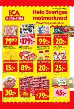 Förhandsgranska reklamblad Aktuella reklamblad ICA Kvantum från butik ICA Kvantum gäller från 20/10/2025