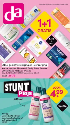 Voorbeeld van Folder van winkel Da geldig vanaf 23-02-2026