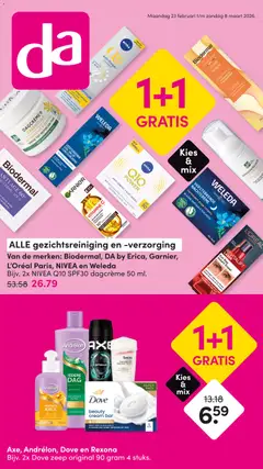 Voorbeeld van Folder van winkel Da geldig vanaf 23-02-2026