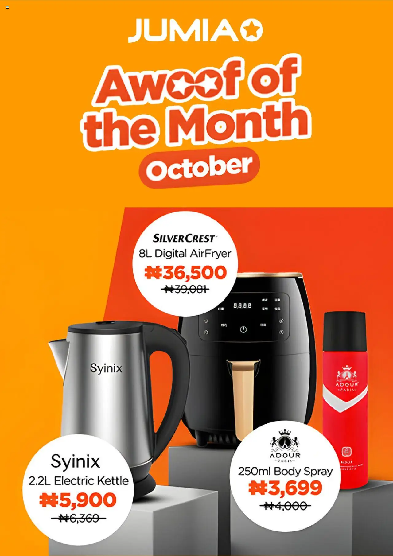  Jumia Catalogue (01/10/2025) - special deals - Page 1 - Kettle, Electric kettle