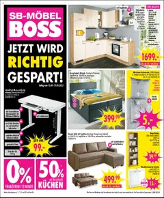 Vorschau von dem Prospekt des Geschäftes SB Möbel Boss, gültig ab dem 13.09.2025