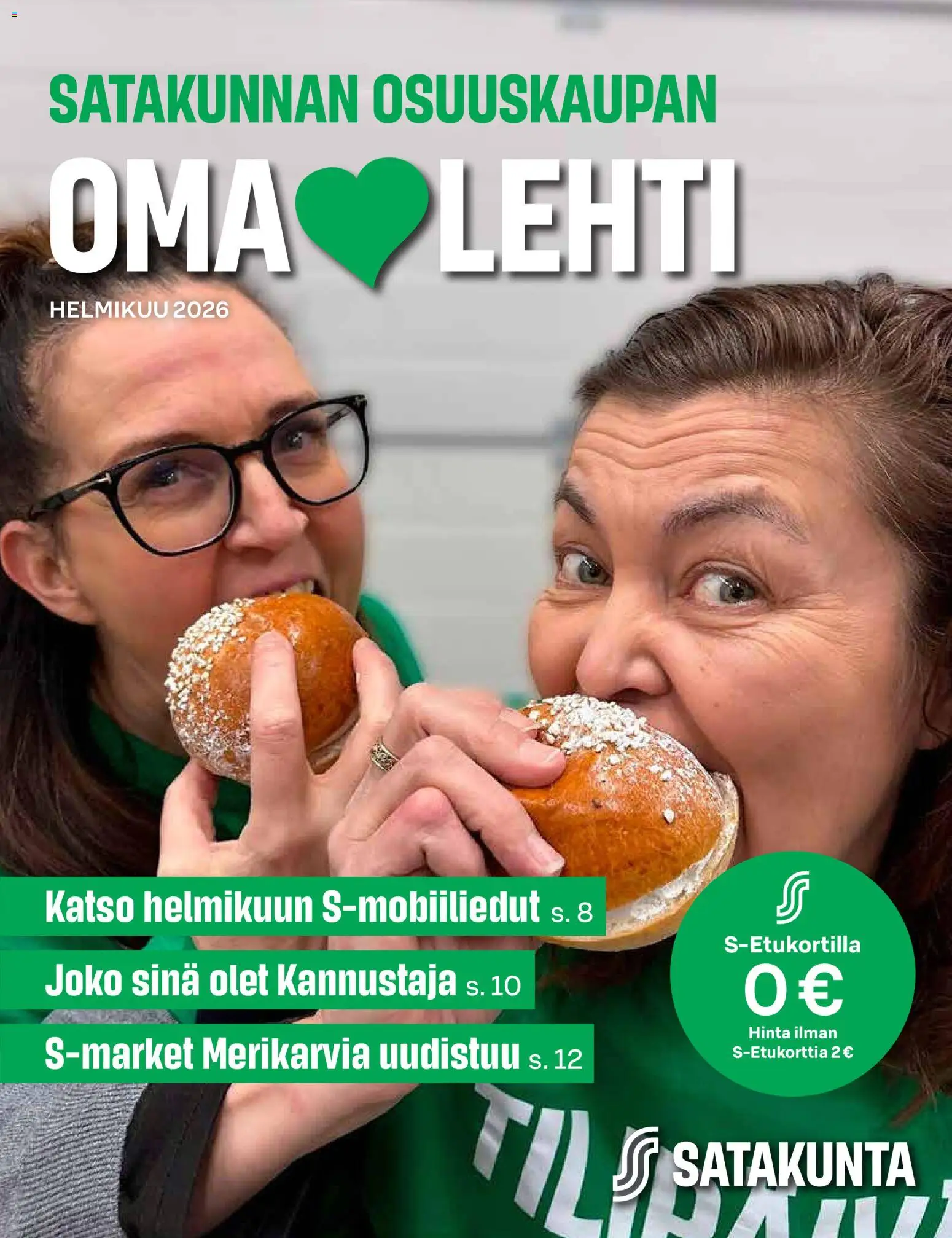 Kaupan S-market Satakunnan Osuuskauppa esikatselu, voimassa 08/02/2026