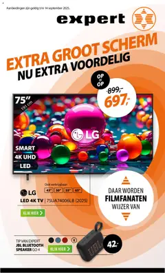 Voorbeeld van Expert week 37 van winkel Expert geldig vanaf 08-09-2025