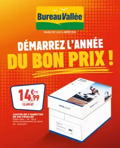 Prévisualisation de Catalogue du magasin Bureau Vallée formulaire valide 05/01/2026