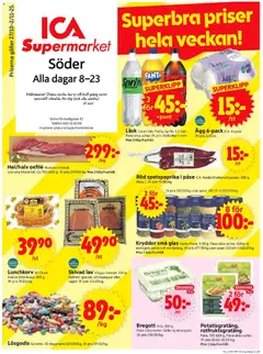 Förhandsgranska reklamblad Malmö från butik ICA Supermarket gäller från 27/10/2025