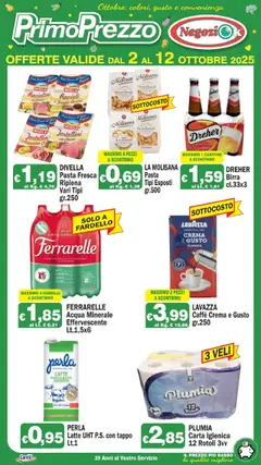 Anteprima dell'opuscolo Attuale volantino dal negozio Primo Prezzo valido da 02/10/2025
