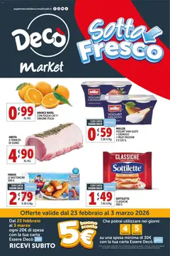 Anteprima dell'opuscolo Volantino Market - Palese, Modugno dal negozio Decò valido da 23/02/2026