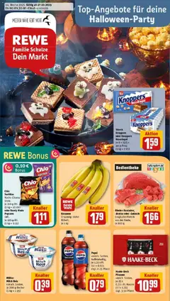 Vorschau von dem Prospekt des Geschäftes Rewe, gültig ab dem 26.10.2025