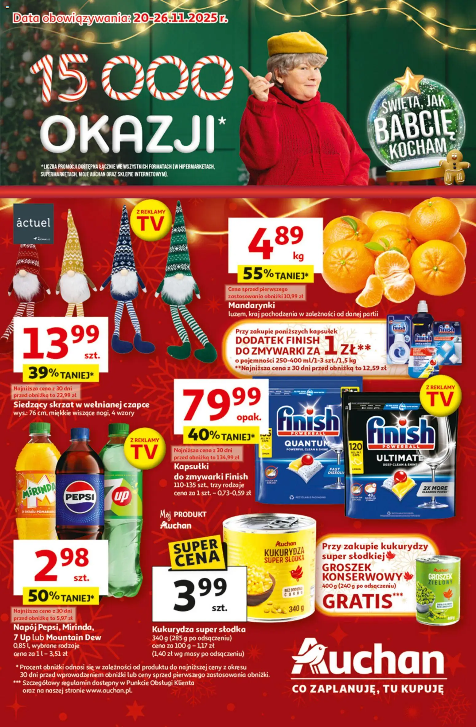Pogląd gazetki "Black Friday" ze sklepu Auchan ważnej od 20.11.2025
