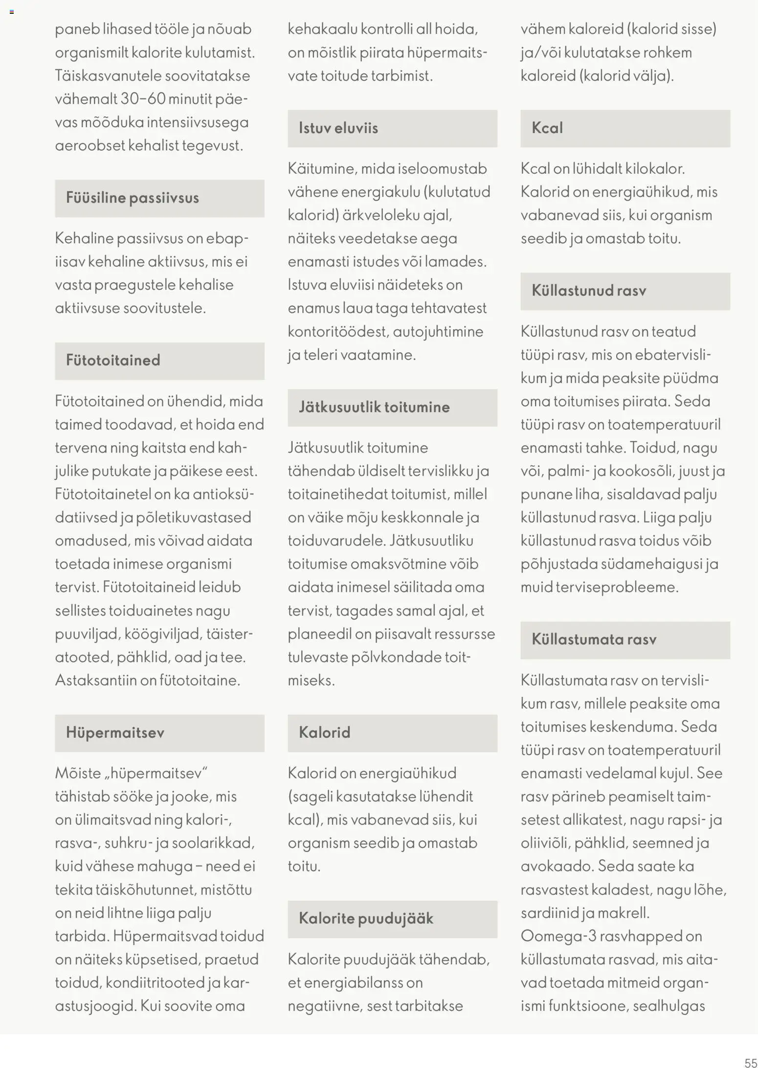 Oriflame kliendilehe eelvaade alates 2025.01.01