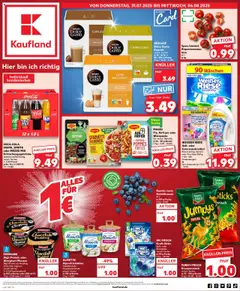 Vorschau von dem Prospekt des Geschäftes Kaufland, gültig ab dem 31.07.2025