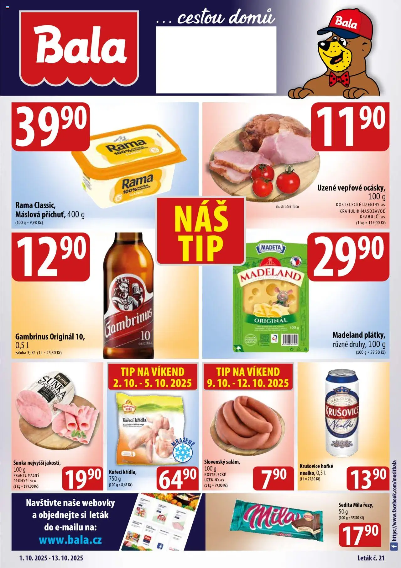  BALA Velký leták + (01.10.2025 - 13.10.2025)