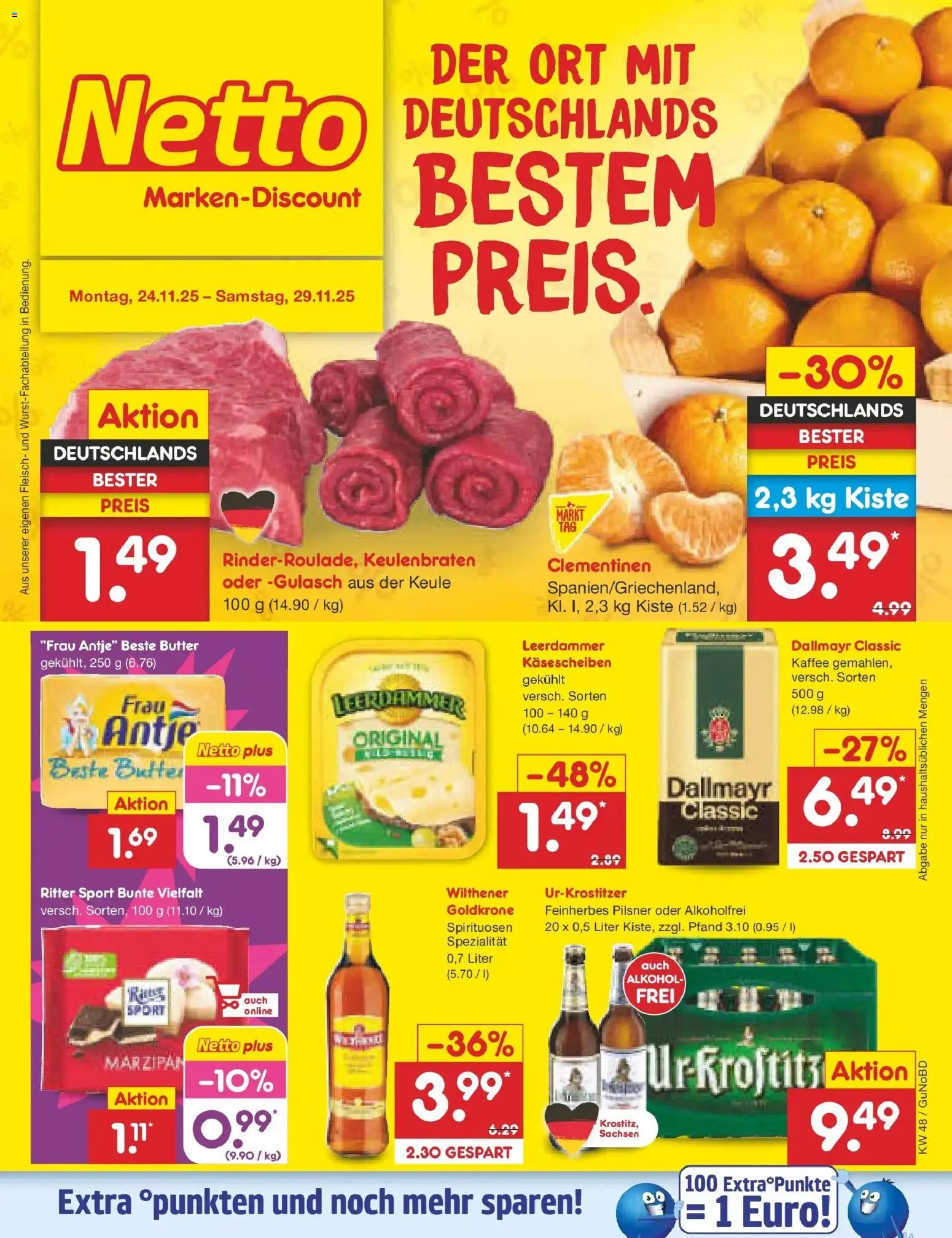 Vorschau von dem Prospekt des Geschäftes Netto Marken-Discount, gültig ab dem 24.11.2025