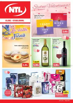 Pregled letka Katalog trgovine NTL vrijedi od 11.02.2026