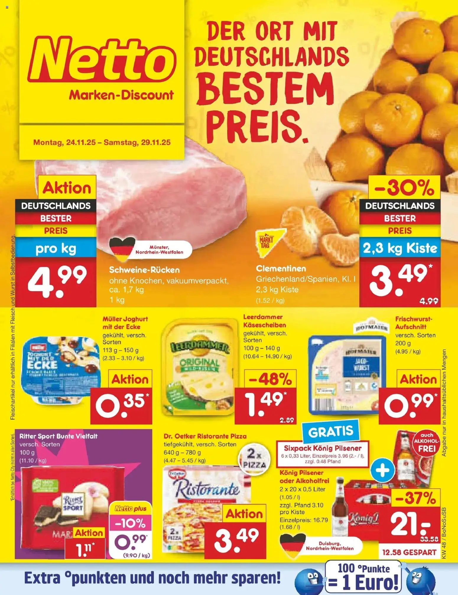 Vorschau von dem Prospekt des Geschäftes Netto Marken-Discount, gültig ab dem 24.11.2025
