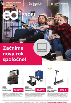 Náhľad ED Profi letáku platného od 01.01.2026