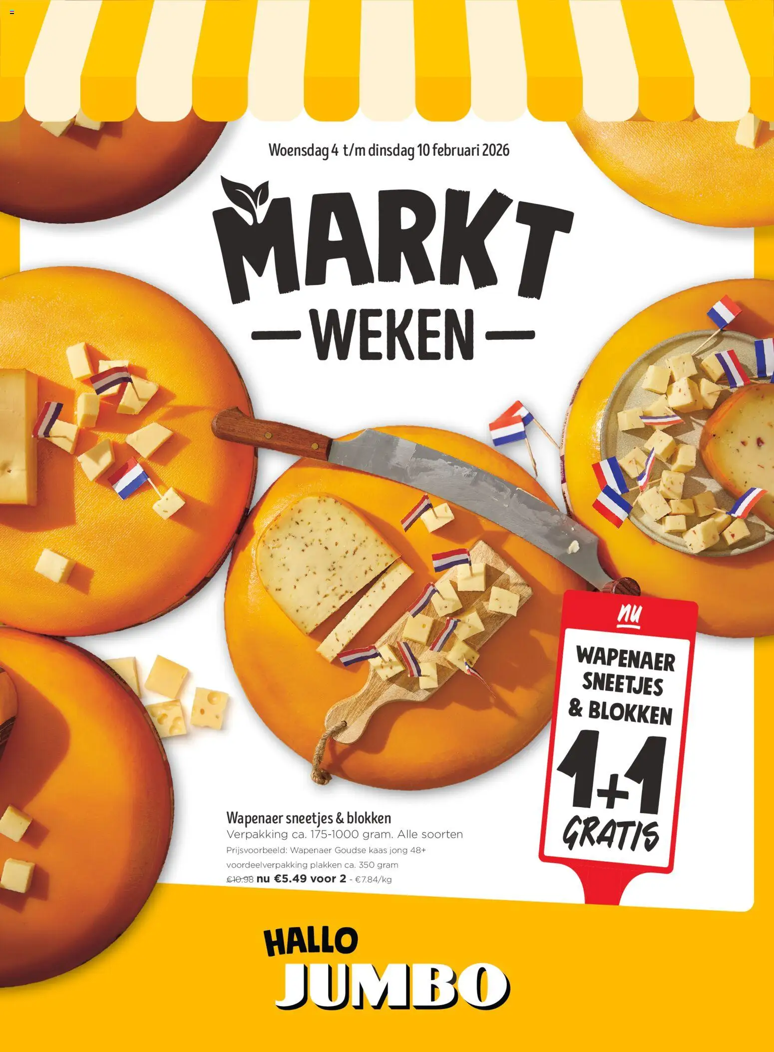 Voorbeeld van Folder / Publicité van winkel JUMBO geldig vanaf 04/02/2026 - Kaas, Goudse kaas