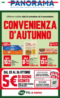 Anteprima dell'opuscolo Volantino Roma dal negozio Panorama valido da 23/10/2025