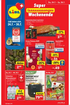 Vorschau des Merkblatts Aktionen vom Shop Lidl gültig von 24.07.2025 bis 30.07.2025