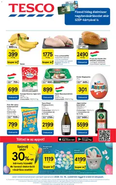 Tesco - Tesco aktuális akciós újság megtekintése, amely érvényes 2026.03.19.-től
