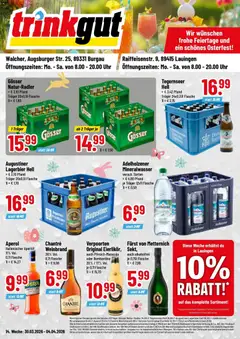 Vorschau von dem Prospekt des Geschäftes Trinkgut, gültig ab dem 30.03.2026