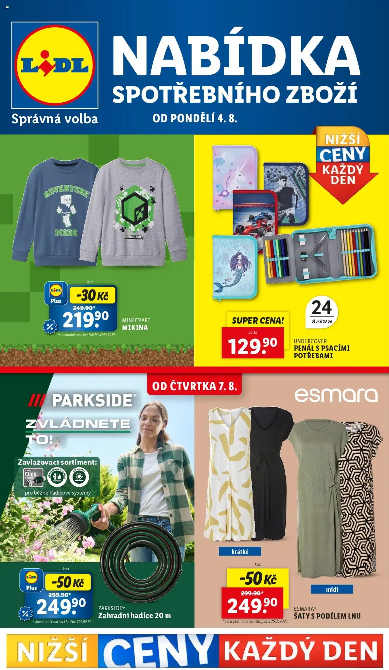  LIDL leták příští týden od 04.08.2025 >> Lidl Akce