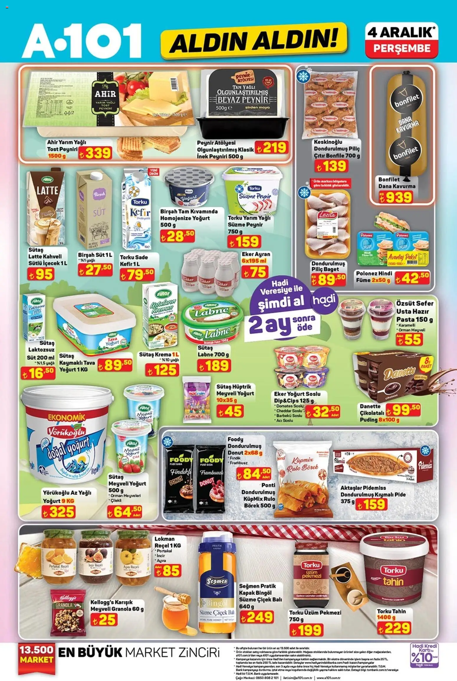 A101 Katalog Aldın Aldın 04.12.2025 - Broşürünün önizlemesi